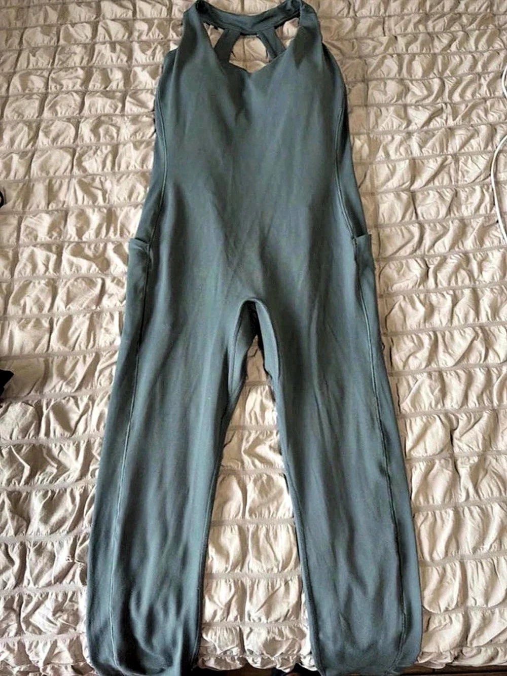Athleta Women's Green Athletic Jumpsuit